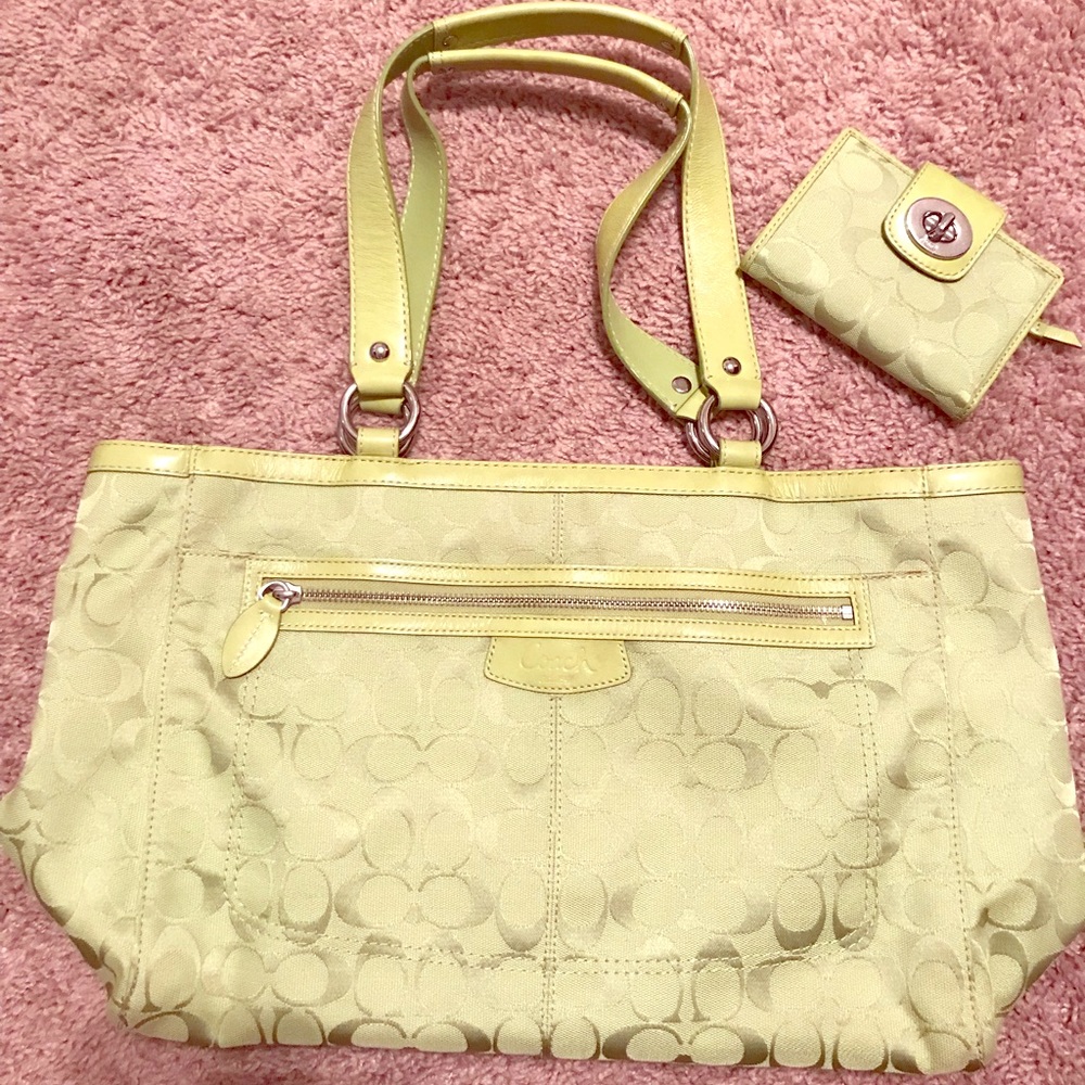 Coach Purse and Wallet
